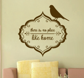 מדבקת קיר - home 3