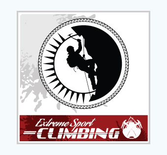 מדבקת קיר - פוסטר וניל - טיפוס הרים - EXTREME SPORT CLIMBING - 7