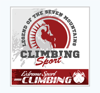 מדבקת קיר - פוסטר וניל - טיפוס הרים - EXTREME SPORT CLIMBING - 12