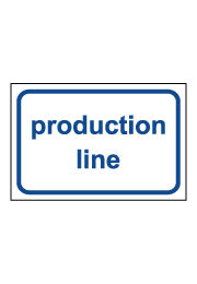 שלט - Production line