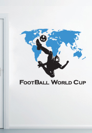 מדבקת קיר - כדורגל - World Cup